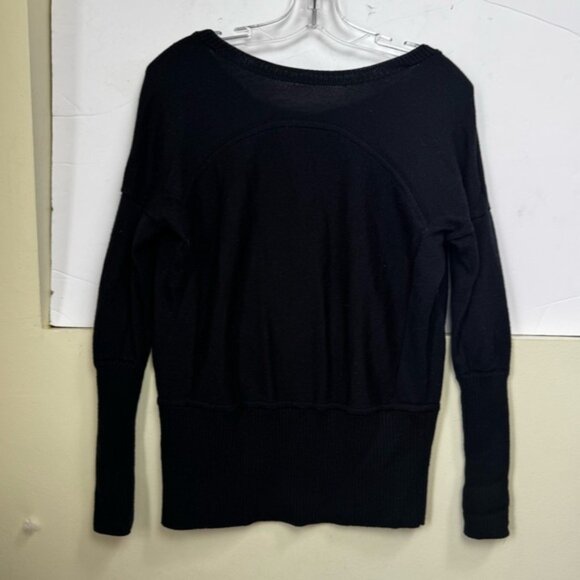 Lululemon Sattva Sweater Wool Lightweight Soft Stretch Wide Hem Dolman Minimal 6 - Picture 5 of 16